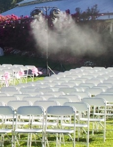 Mist Fan Party Rental